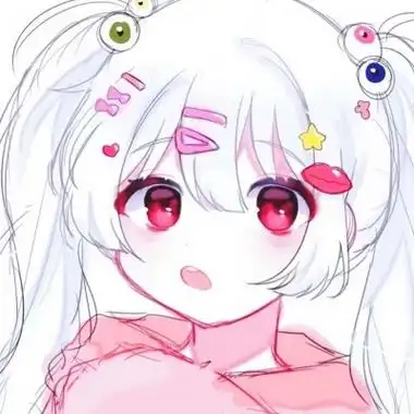 动漫紫系少女头像可爱