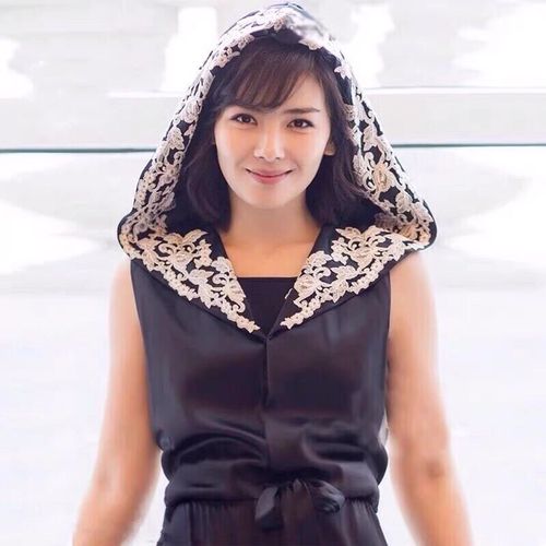 新款欢乐颂刘涛安迪明星同款无袖黑色绣花家居服长裤睡衣女夏性感