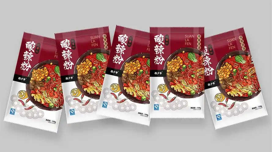 西少爷酸辣粉包装