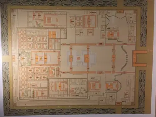 明代紫禁城平面图