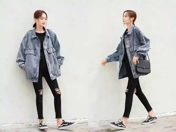 女生牛仔衣配什么裤子最好看牛仔衣4种减龄且吸晴搭法