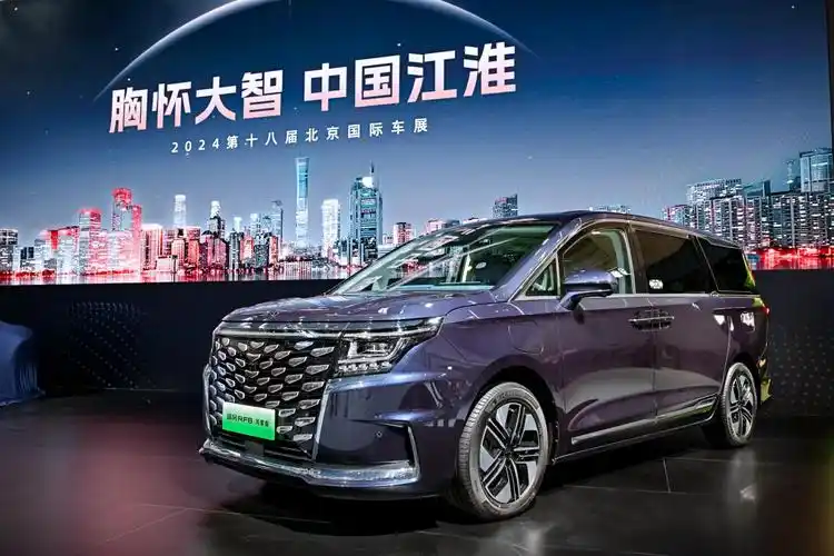 江淮汽车1-4月新能源乘用车销量同比增长35.03%