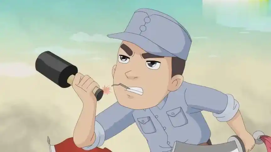 小兵杨来西:八路军的大刀队一冲锋鬼子瞬间怂了,八路军威武!