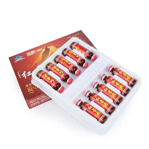 贡尖梅朵牌红景天五味子口服液 10ml/支*10支*8盒套餐