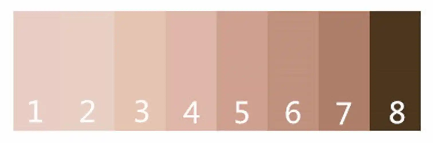 所以我们选出了这最适合亚洲人的8种颜色,大家来对比