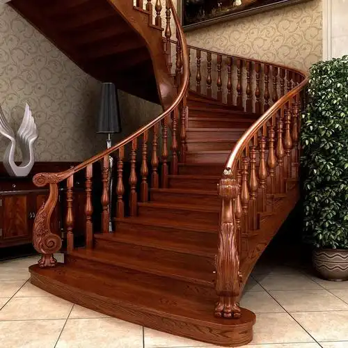 木楼梯价格_木楼梯图片_木楼梯扶手_太平洋家居网产品库