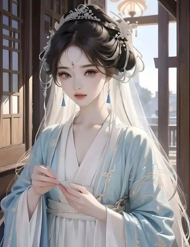 清冷淡雅系古风女生头像 676767