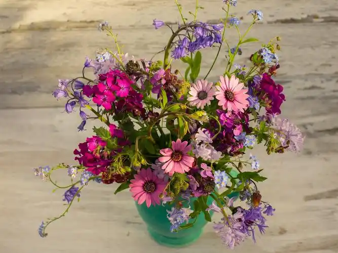 花瓶,花束,多种花 壁纸 当前尺寸:1600x1200,你可以点击图片放大到100