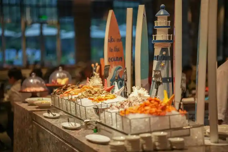 南沙越秀喜来登的丰盛自助餐体验,这个新春,来此犒劳你的胃_表演_用餐