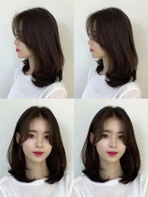 大脸圆脸都适合的烫发发型,发尾微微的弧度更受大众的欢迎和认可