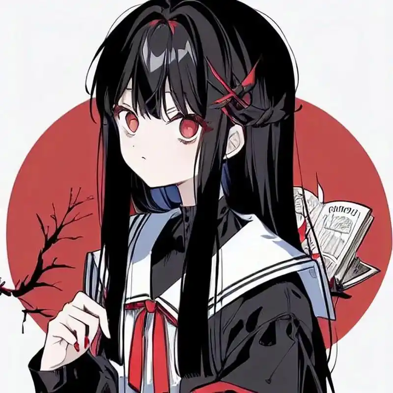 女生头像 暗黑系列 动漫头像