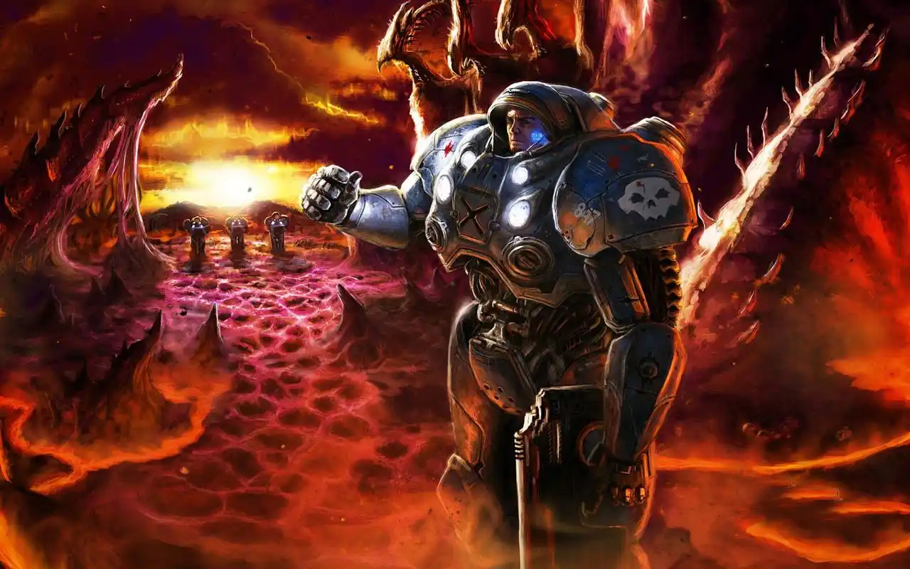 星际争霸人族壁纸