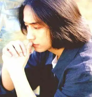 图黄磊年轻时的照片曝光长发飘飘宛如书生