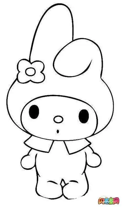 画画兔子简笔画小可爱漂亮的卡通小兔子简笔画网一只可爱的小兔子简笔