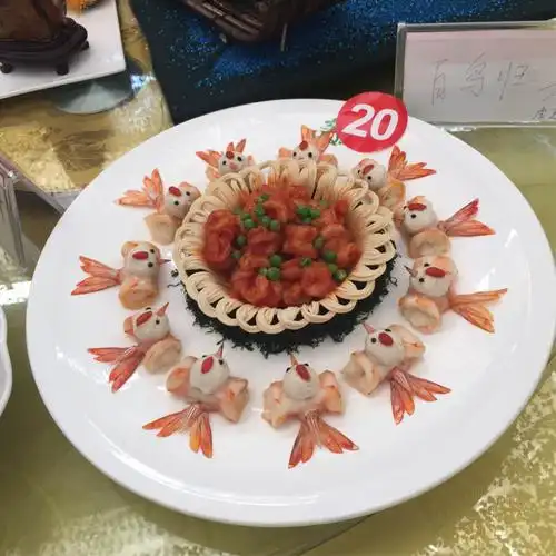 鸿起顺获奖菜品一百鸟朝凤