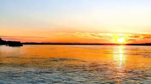 抖音最火晚霞日落美景,高清壁纸,风景图片-回车桌面