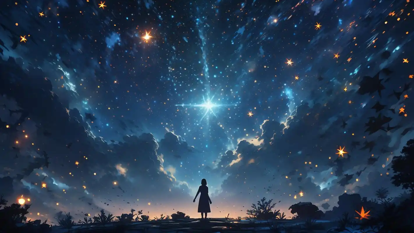 全屏高清平板夜空壁纸,感受星河璀璨78