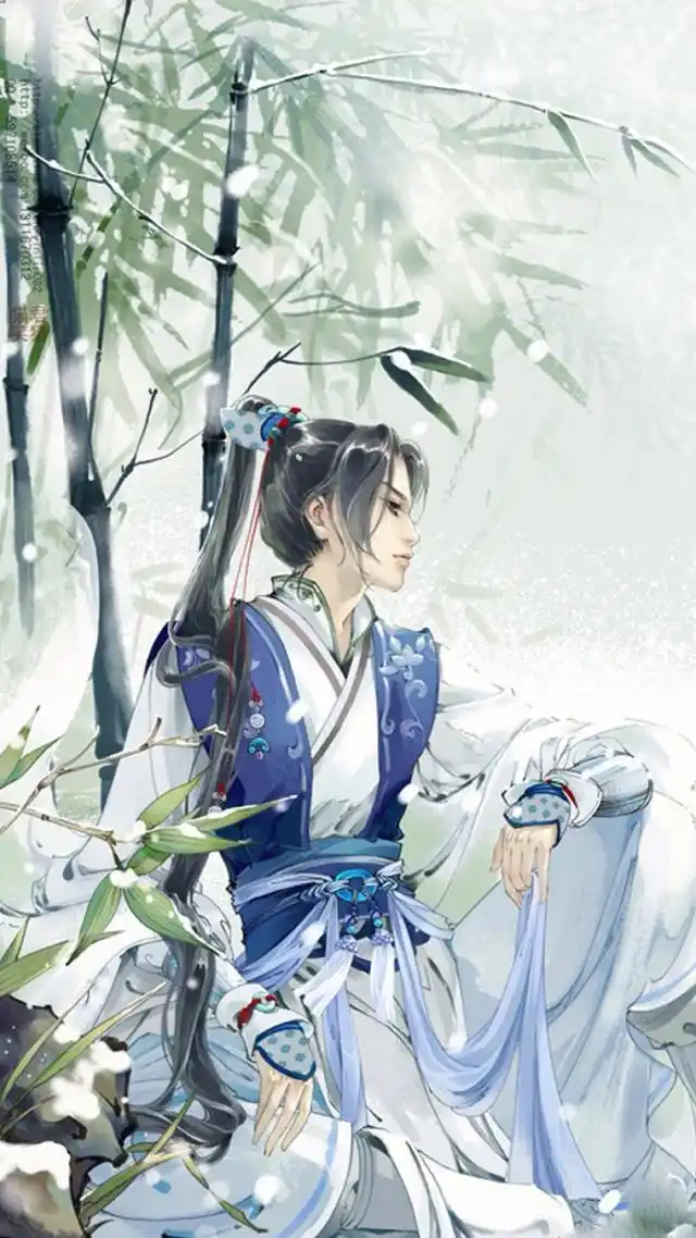 古风系列之翩翩佳公子精美插画图集!我愿君子气,散为青松栽