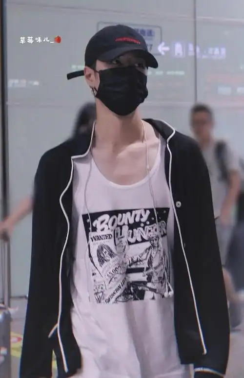 夏天锁骨大赛##王一博