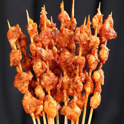 掌中宝串20串/包夺命大串新奥尔良调味鸡脆骨鸡关节鸡肉铁板烧烤串冷