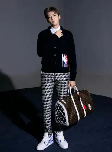 吴亦凡上身!路易威登lv x nba新联名曝光,确认限量发售!