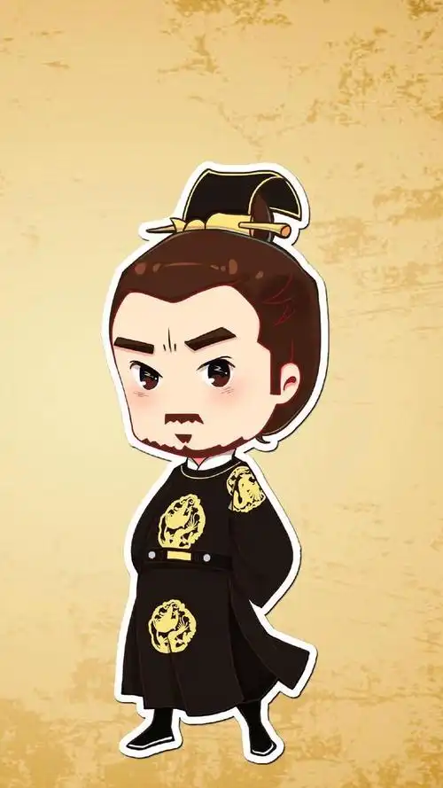 q版古装古风男女人物动漫素材资料