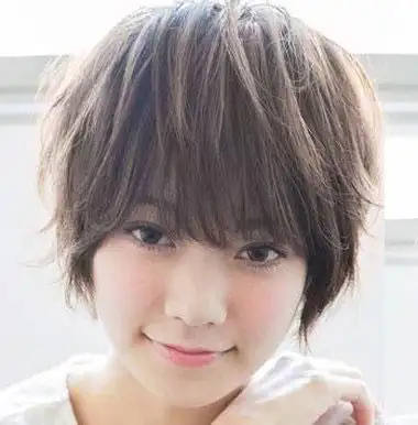 哪种短发适合脸胖的人脸胖的女生短发发型图片