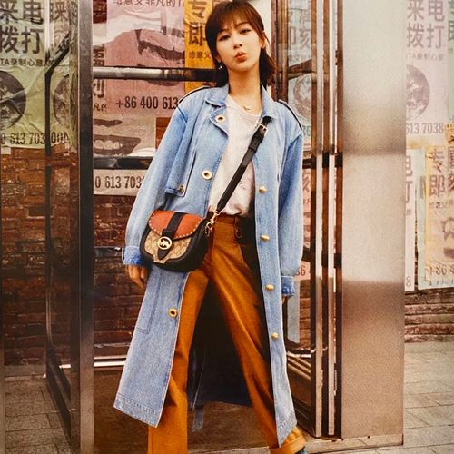 coach单肩杨紫正品包包酒神方包斜挎奥莱新款女士包袋