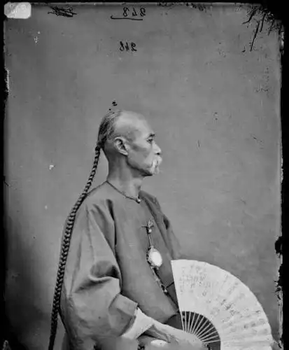 九张照片告诉你真实的满清大辫子难怪汉人宁死不剪头发