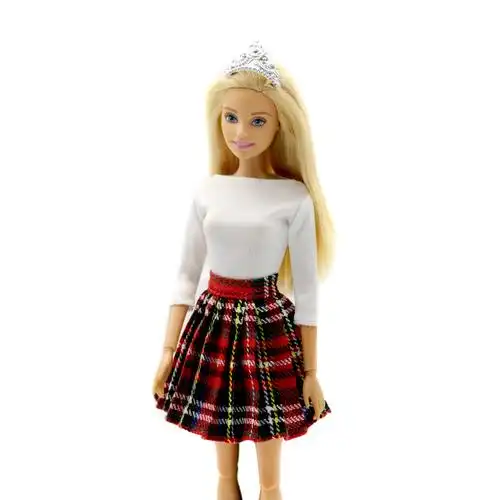 芭比巴比娃娃公主百褶裙时装时尚达人小布frob 菠米芘