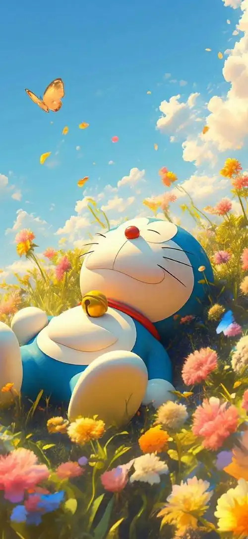 【高清手机壁纸】 哆啦a梦蓝胖子高清手机壁纸合集  99 文图选自