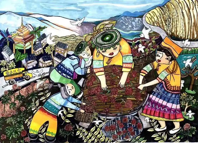 "彩云杯"中小学生绘画比赛·小学组一等奖获奖作品展示(1)