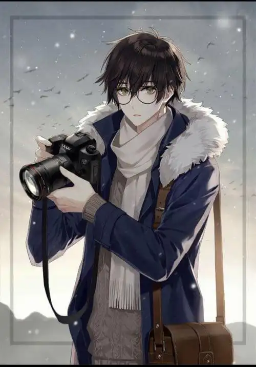 男生炫酷动漫人物原画