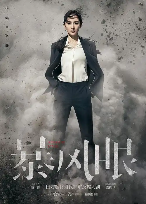 杨幂首次挑战国安题材 电视剧《暴风眼》发布主题海报