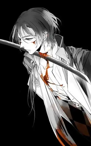 男生动漫拿刀冷酷,帅气动漫男生拿刀图片-图片大观-奇异网