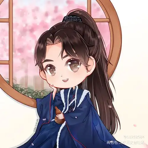 阿絮_山河令阿絮周子舒q版绘画作品