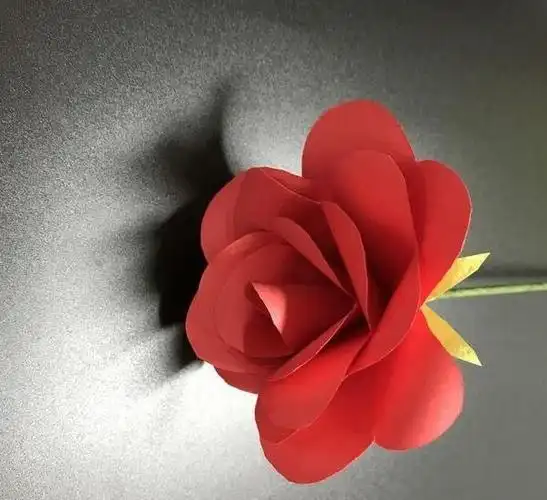 「手工乐趣」|经典折纸玫瑰花图文教程