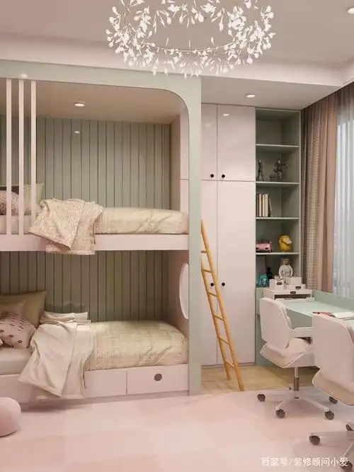 快来看看!这是不是你一直要找的双胞胎儿童房?