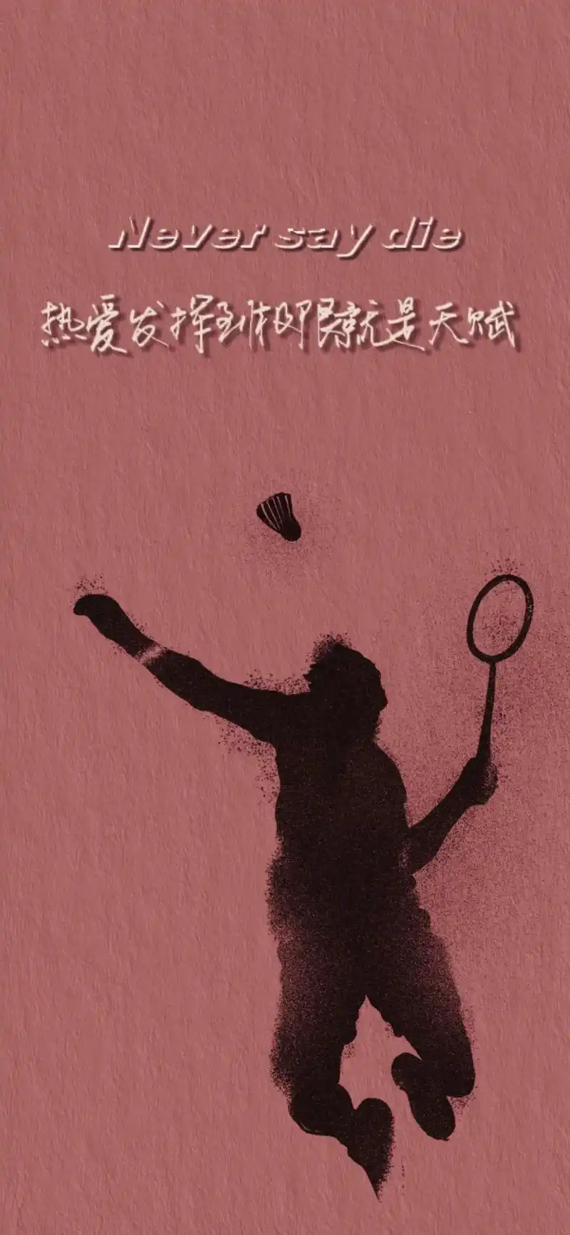 今日无文案#羽毛球 #壁纸 #手机壁纸 @阿巴怪52545996  - 抖