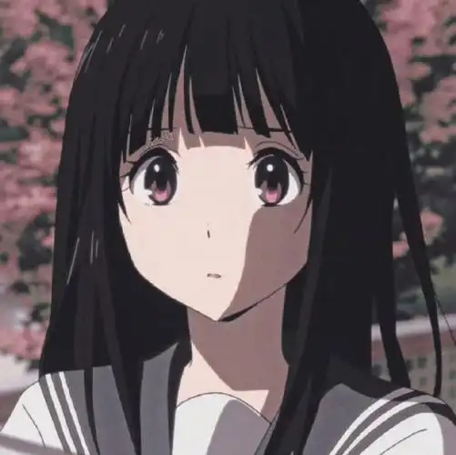 二次元##情侣头像##动漫情头##冰菓##折木奉太郎##千反田爱瑠