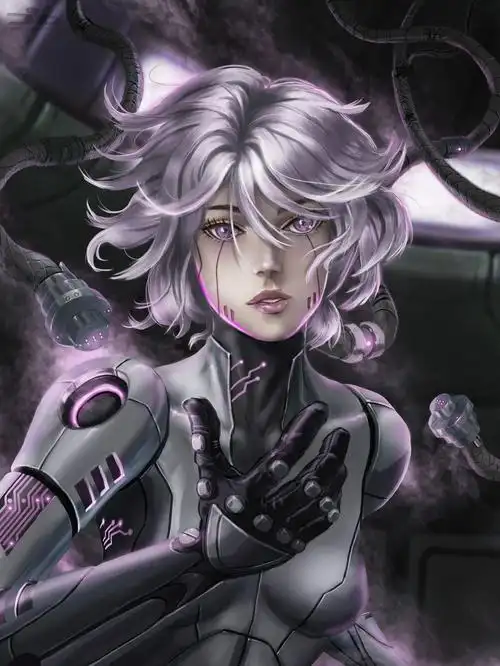 二次元酷炫人物原画