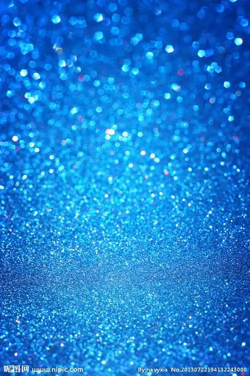 蓝色闪亮背景