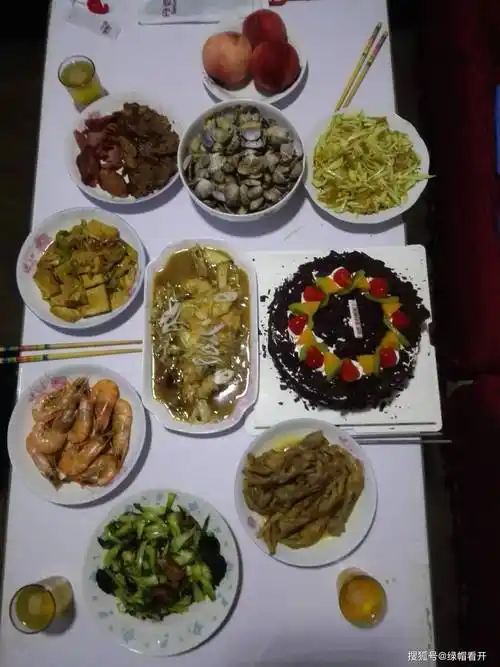 美女同学为我过生日