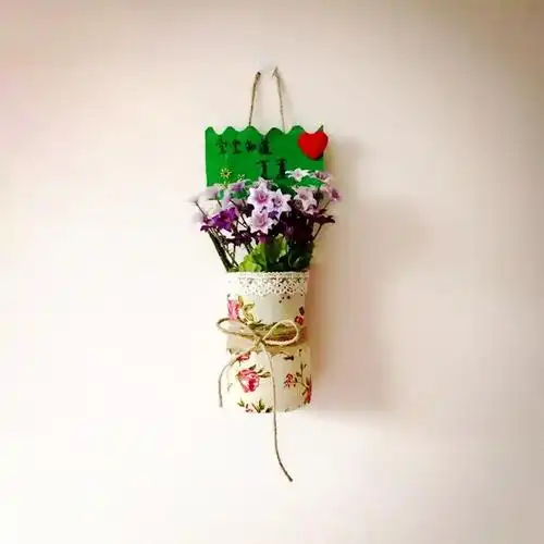 矿泉水瓶华丽变身居家装饰品,田园风格的美