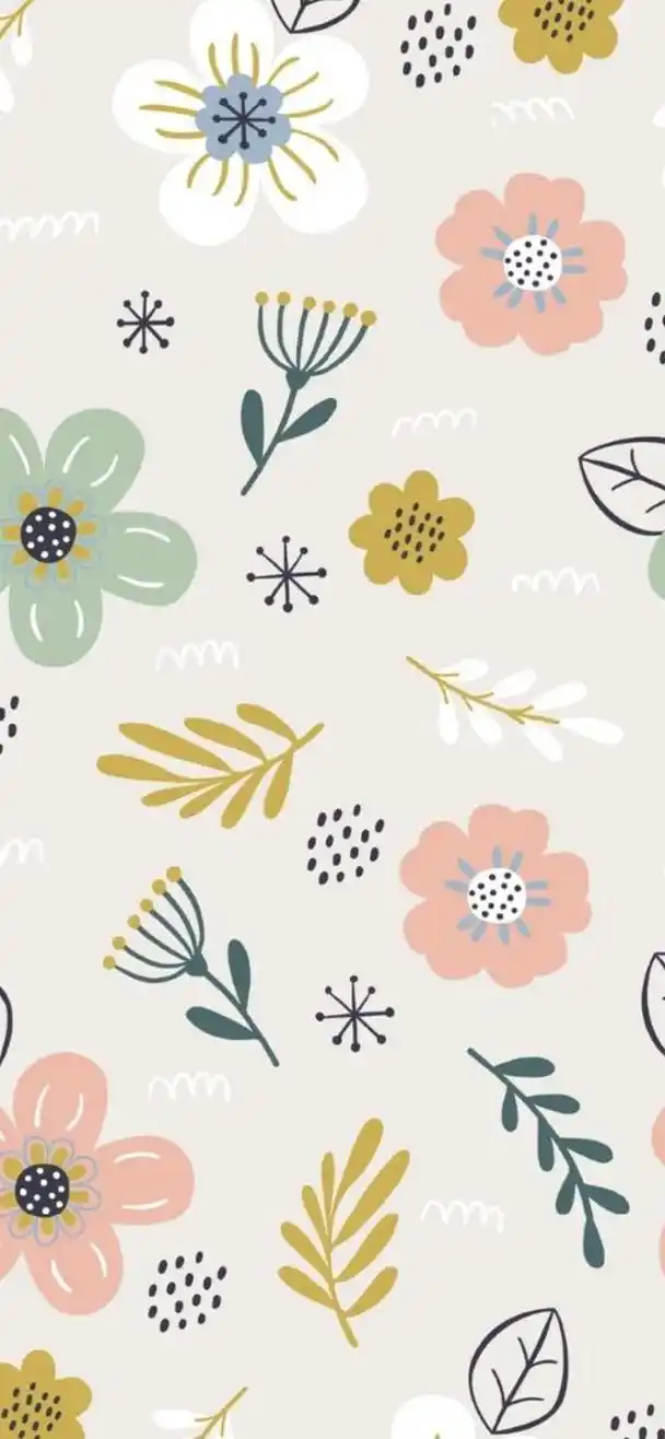 唯美碎花背景图,高清碎花背景图片(小碎花平铺壁纸丨治愈你的密集恐惧