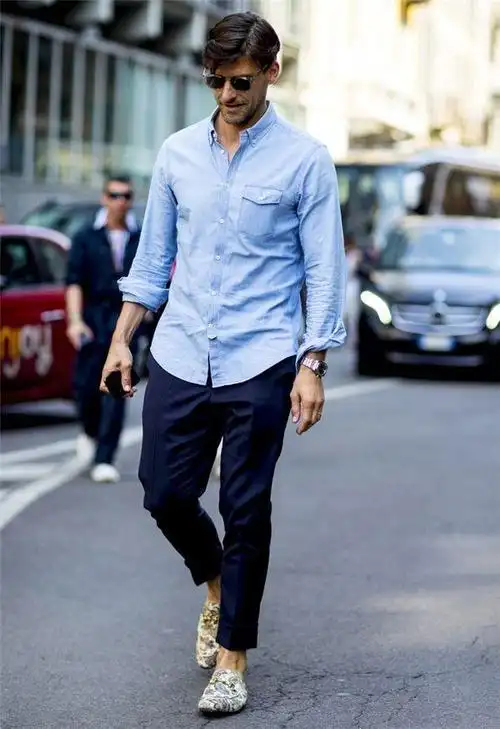 男人穿衬衫配牛仔裤很油腻?懂得这"3要3不要",才能帅气有格调