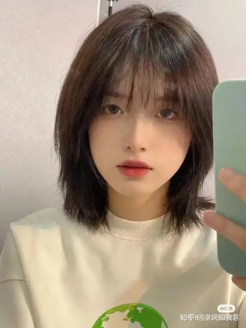 普通女孩剪日系鲻鱼头短发是怎么样的