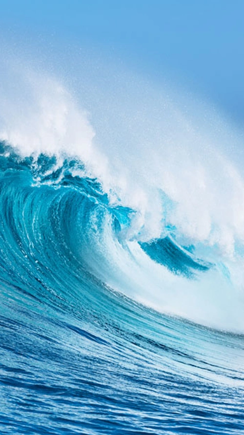 大气海浪h5背景