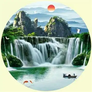 治愈系山水风景图片唯美带来好运的风景头像自然