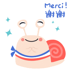 法语表情包:大家好,么么哒,晚安,谢谢,加油,好哒,棒棒哒-搞笑频道